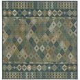 thumbnail image 1 of Rugs.com Baja Outdoor Collection Rug – 5 Ft Square Navy Medium Rug Perfect For Living Rooms, Kitchens, Entryways, 1 of 1