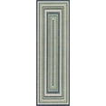 thumbnail image 1 of Rugs.com Baja Outdoor Collection Rug – 6 Ft Runner Blue Medium Rug Perfect For Hallways, Entryways, 1 of 1