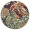thumbnail image 1 of Rugs.com Baja Outdoor Collection Rug – 8 Ft Round Multi Medium Rug Perfect For Kitchens, Dining Rooms, 1 of 1