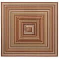 thumbnail image 1 of Rugs.com Baja Outdoor Collection Rug – 8 Ft Square Burgundy Medium Rug Perfect For Living Rooms, Kitchens, Entryways, 1 of 1