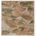 thumbnail image 1 of Rugs.com Baja Outdoor Collection Rug – 8 Ft Square Ivory Medium Rug Perfect For Living Rooms, Kitchens, Entryways, 1 of 1