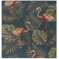 thumbnail image 1 of Rugs.com Baja Outdoor Collection Rug – 8 Ft Square Navy Blue Medium Rug Perfect For Living Rooms, Kitchens, Entryways, 1 of 1