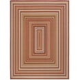 thumbnail image 1 of Rugs.com Baja Outdoor Collection Rug – 8' x 10' Burgundy Medium Rug Perfect For Living Rooms, Large Dining Rooms, Open Floorplans, 1 of 3