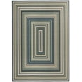thumbnail image 1 of Rugs.com Baja Outdoor Collection Rug – 9' x 12' Blue Medium Rug Perfect For Living Rooms, Large Dining Rooms, Open Floorplans, 1 of 3
