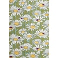 thumbnail image 1 of Rugs.com Bloom Collection Rug – 10' x 14' Green Medium-Pile Rug Perfect For Living Rooms, Large Dining Rooms, Open Floorplans, 1 of 6