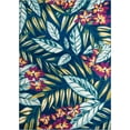 thumbnail image 1 of Rugs.com Bloom Collection Rug – 10' x 14' Navy Blue Medium-Pile Rug Perfect For Living Rooms, Large Dining Rooms, Open Floorplans, 1 of 6