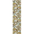 thumbnail image 1 of Rugs.com Bloom Collection Rug – 8 Ft Runner White Medium-Pile Rug Perfect For Hallways, Entryways, 1 of 1