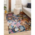 thumbnail image 1 of Rugs.com Blossom Collection Rug – 4' x 6' Multi Medium Rug Perfect For Entryways, Kitchens, Breakfast Nooks, Accent Pieces, 1 of 8