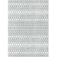 thumbnail image 1 of Rugs.com Bohemian Trellis Collection Rug – 10' x 13' Coastal White Low Rug Perfect For Living Rooms, Large Dining Rooms, Open Floorplans, 1 of 7