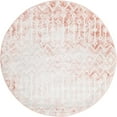 thumbnail image 1 of Rugs.com Bohemian Trellis Collection Rug – 3 Ft Round Dusty Rose Low Rug Perfect For Kitchens, Dining Rooms, 1 of 8
