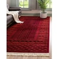 thumbnail image 1 of Rugs.com Bokhara Collection Rug – 4' x 6' Red Low Rug Perfect For Entryways, Kitchens, Breakfast Nooks, Accent Pieces, 1 of 8