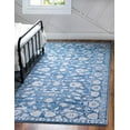 thumbnail image 1 of Rugs.com Boston Collection Rug – 8' x 10' Blue Low-Pile Rug Perfect For Living Rooms, Large Dining Rooms, Open Floorplans, 1 of 9