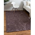 thumbnail image 1 of Rugs.com Botanical Shag Collection Rug – 4' x 6' Violet Shag Rug Perfect For Living Rooms, Large Dining Rooms, Open Floorplans, 1 of 9