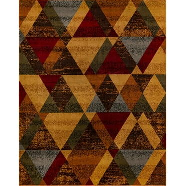 Rugs.com Cafe Collection Rug – 2' x 3' Multi Medium-Pile Rug Perfect For Living Rooms, Large Dining Rooms, Open Floorplans