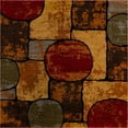 thumbnail image 1 of Rugs.com Cafe Collection Rug – 8 Ft Square Multi Medium-Pile Rug Perfect For Living Rooms, Kitchens, Entryways, 1 of 3