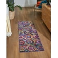 thumbnail image 1 of Rugs.com Calypso Collection Rug – 12 Ft Runner Multi Medium Rug Perfect For Hallways, Entryways, 1 of 9