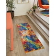thumbnail image 1 of Rugs.com Calypso Collection Rug – 6 Ft Runner Multi Medium Rug Perfect For Hallways, Entryways, 1 of 8