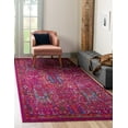 thumbnail image 1 of Rugs.com Calypso Collection Rug – 8' x 10' Pink Medium Rug Perfect For Living Rooms, Large Dining Rooms, Open Floorplans, 1 of 8