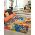 thumbnail image 1 of Rugs.com Calypso Collection Rug – 9' x 12' Multi Medium Rug Perfect For Living Rooms, Large Dining Rooms, Open Floorplans, 1 of 8