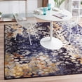 thumbnail image 1 of Rugs.com Carnevale Collection Rug – 8 Ft Square Navy Blue Medium Rug Perfect For Living Rooms, Kitchens, Entryways, 1 of 9