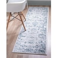 thumbnail image 1 of Rugs.com Charleston Collection Rug – 10 Ft Runner Ivory Low-Pile Rug Perfect For Hallways, Entryways, 1 of 9