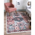 thumbnail image 1 of Rugs.com Charleston Collection Rug – 4' x 6' Pink Low-Pile Rug Perfect For Living Rooms, Large Dining Rooms, Open Floorplans, 1 of 9