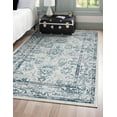 thumbnail image 1 of Rugs.com Charleston Collection Rug – 8' x 10' Ivory Low-Pile Rug Perfect For Living Rooms, Large Dining Rooms, Open Floorplans, 1 of 9