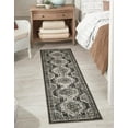 thumbnail image 1 of Rugs.com Charlotte Collection Rug – 10 Ft Runner Gray Low-Pile Rug Perfect For Hallways, Entryways, 1 of 1