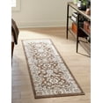 thumbnail image 1 of Rugs.com Charlotte Collection Rug – 6 Ft Runner Brown Low-Pile Rug Perfect For Hallways, Entryways, 1 of 1