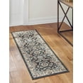 thumbnail image 1 of Rugs.com Charlotte Collection Rug – 6 Ft Runner Gray Low-Pile Rug Perfect For Hallways, Entryways, 1 of 7