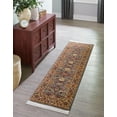 thumbnail image 1 of Rugs.com Chelsea Collection Rug – 2' 7 x 10' Runner Blue Medium Rug Perfect For Hallways, Entryways, 1 of 7