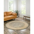 thumbnail image 1 of Rugs.com Chelsea Collection Rug – 8' Round Blue Medium Rug Perfect For Kitchens, Dining Rooms, 1 of 8