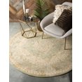 thumbnail image 1 of Rugs.com Chelsea Collection Rug – 8' Round Light Green Medium Rug Perfect For Kitchens, Dining Rooms, 1 of 6