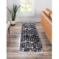 thumbnail image 1 of Rugs.com Cherokee Collection Rug – 6 Ft Runner Fossil Gray High Rug Perfect For Hallways, Entryways, 1 of 9