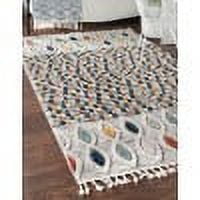 Rugs.com Cherokee Collection Rug – 6' x 9' Multi High Rug Perfect For Bedrooms, Dining Rooms, Living Rooms