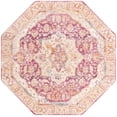 thumbnail image 1 of Rugs.com Deepa Collection Rug – 5 Ft Octagon Lavender Medium Rug Perfect For Living Rooms, Kitchens, Entryways, 1 of 9