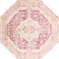 thumbnail image 1 of Rugs.com Deepa Collection Rug – 8 Ft Octagon Lavender Medium Rug Perfect For Living Rooms, Kitchens, Entryways, 1 of 9