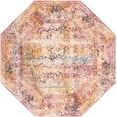 thumbnail image 1 of Rugs.com Deepa Collection Rug – 8 Ft Octagon Multi Medium Rug Perfect For Living Rooms, Kitchens, Entryways, 1 of 9