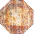 thumbnail image 1 of Rugs.com Deepa Collection Rug – 8 Ft Octagon Multi Medium Rug Perfect For Living Rooms, Kitchens, Entryways, 1 of 9