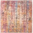 thumbnail image 1 of Rugs.com Deepa Collection Rug – 8 Ft Square Multi Medium Rug Perfect For Living Rooms, Kitchens, Entryways, 1 of 9