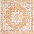 thumbnail image 1 of Rugs.com Deepa Collection Rug – 8 Ft Square Yellow Medium Rug Perfect For Living Rooms, Kitchens, Entryways, 1 of 9
