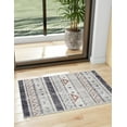 thumbnail image 1 of Rugs.com Eco Southwestern Collection Rug – 2' x 3' Gray Medium Rug Perfect For Entryways, Kitchens, Breakfast Nooks, Accent Pieces, 1 of 9