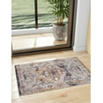 thumbnail image 1 of Rugs.com Eco Southwestern Collection Rug – 2' x 3' Khaki Gray Medium Rug Perfect For Entryways, Kitchens, Breakfast Nooks, Accent Pieces, 1 of 9
