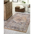 thumbnail image 1 of Rugs.com Eco Southwestern Collection Rug – 5' x 8' Khaki Gray Medium Rug Perfect For Bedrooms, Dining Rooms, Living Rooms, 1 of 9