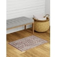 thumbnail image 1 of Rugs.com Eco Traditional Collection Rug – 2' x 3' Dusty Rose Medium Rug Perfect For Entryways, Kitchens, Breakfast Nooks, Accent Pieces, 1 of 9
