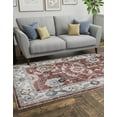 thumbnail image 1 of Rugs.com Eco Traditional Collection Rug – 5' x 8' Dusty Rose Medium Rug Perfect For Bedrooms, Dining Rooms, Living Rooms, 1 of 9