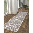 thumbnail image 1 of Rugs.com Eco Traditional Collection Rug – 8 Ft Runner Ivory Medium Rug Perfect For Hallways, Entryways, 1 of 9