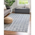 thumbnail image 1 of Rugs.com Eco Trellis Collection Rug – 4' x 6' Harbor Blue Medium Rug Perfect For Entryways, Kitchens, Breakfast Nooks, Accent Pieces, 1 of 9