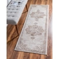 thumbnail image 1 of Rugs.com Eden Collection Rug – 10 Ft Runner Beige Medium Rug Perfect For Hallways, Entryways, 1 of 9