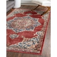 thumbnail image 1 of Rugs.com Eden Collection Rug – 3' x 5' Burgundy Medium Rug Perfect For Entryways, Kitchens, Breakfast Nooks, Accent Pieces, 1 of 9
